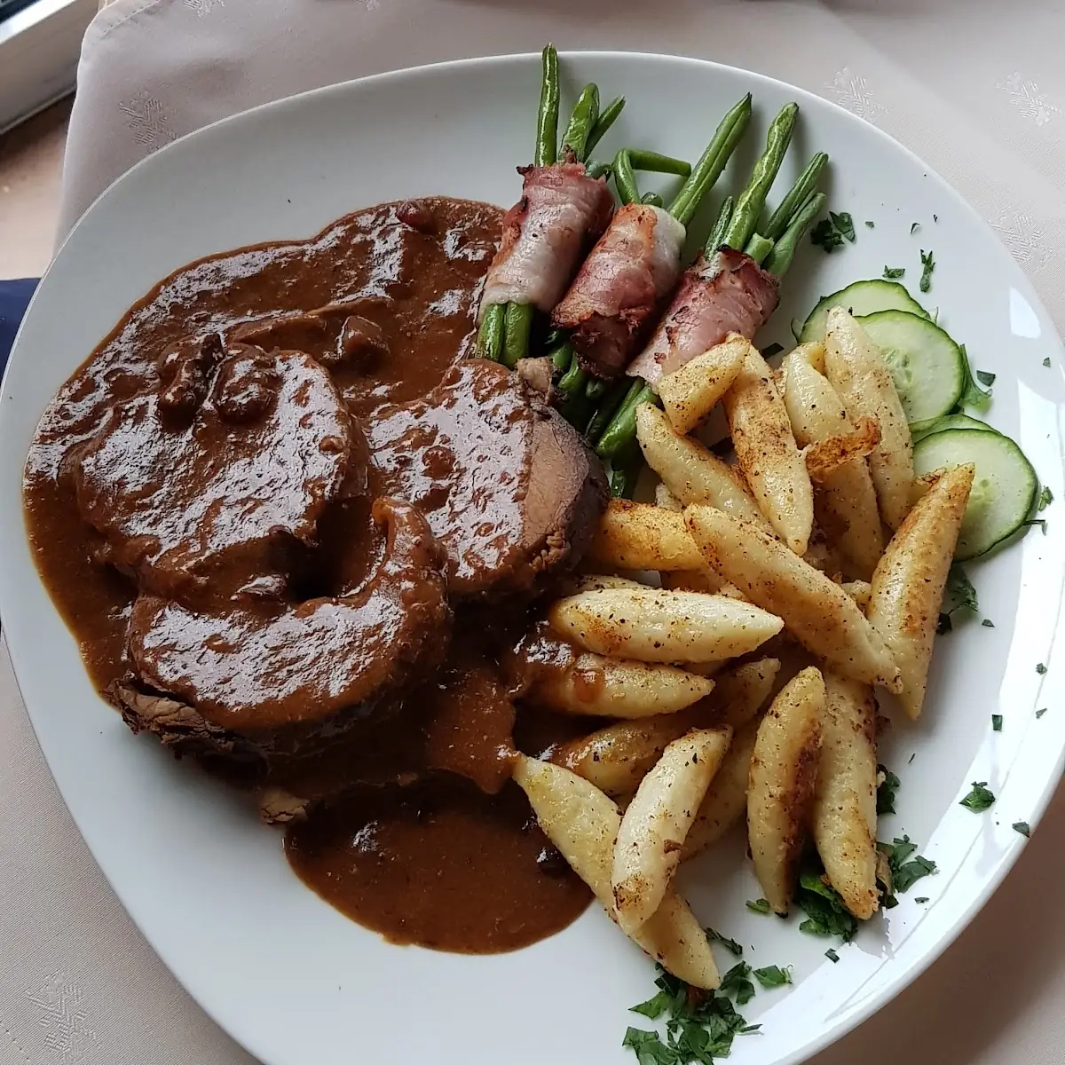 Wildschweinsbraten