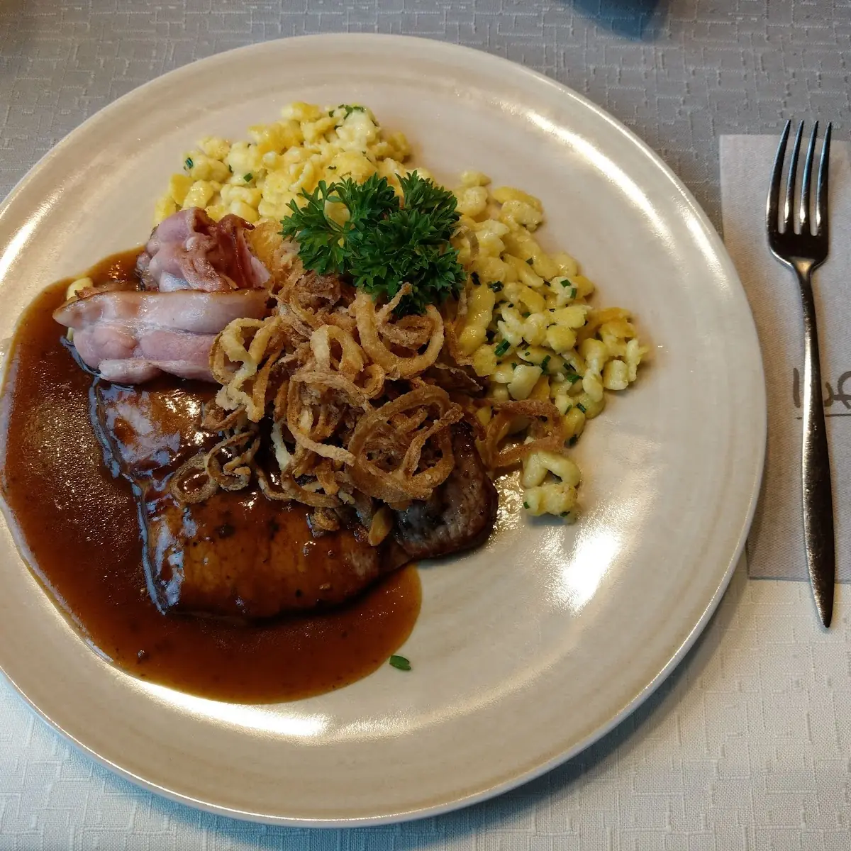 Zwiebelrostbraten