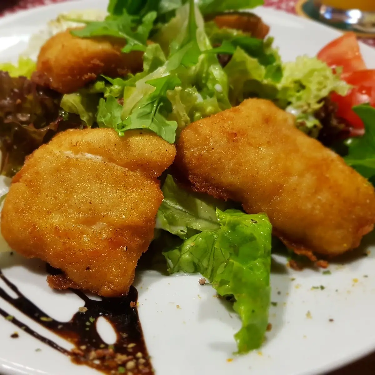 Salat Mit Putenstreifen