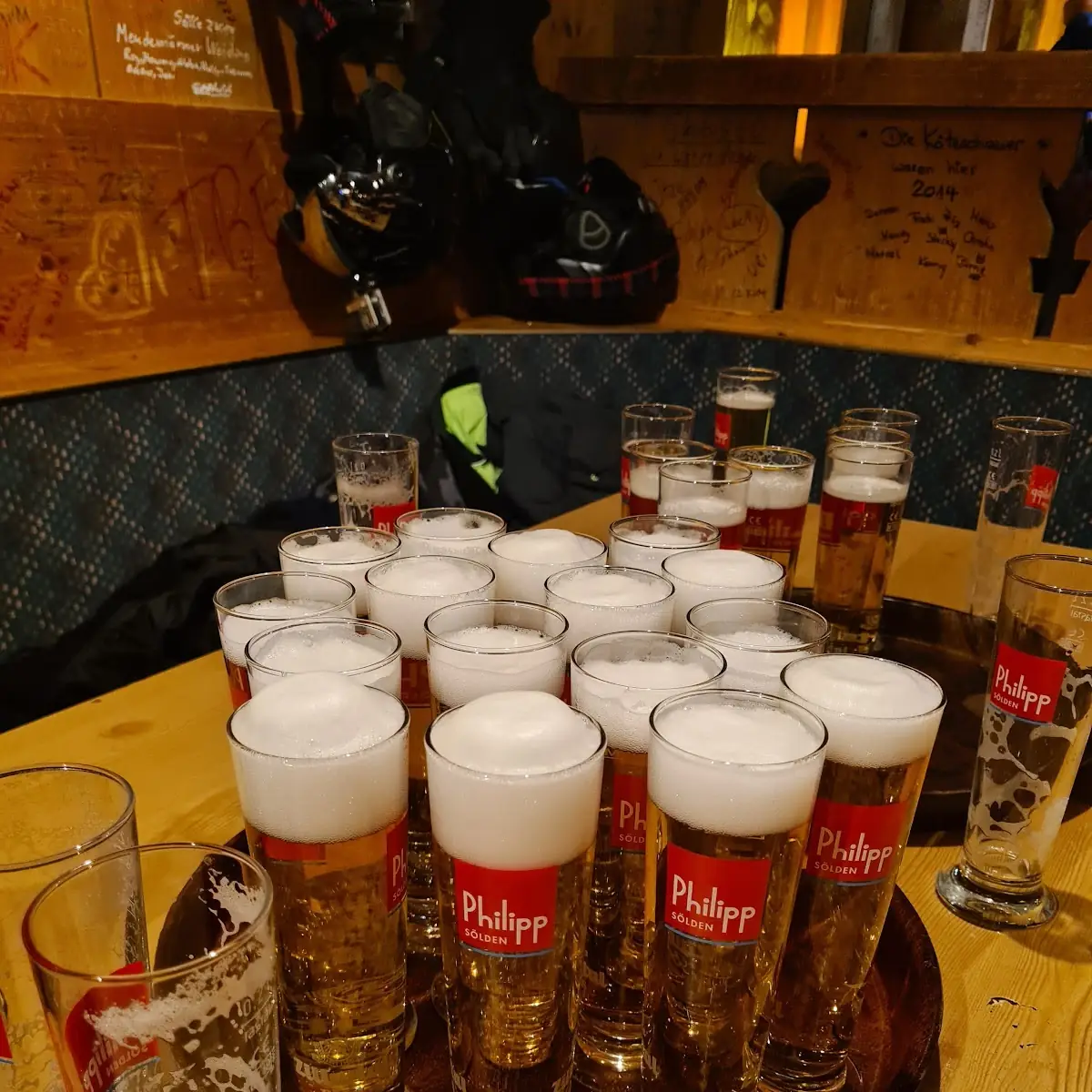 Tablett Bier