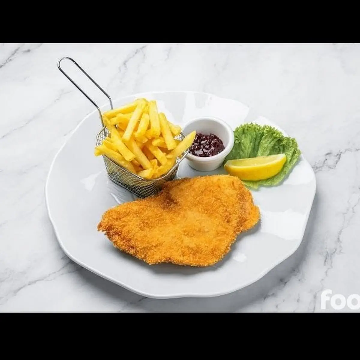 Kleine Küste Kinderschnitzel
