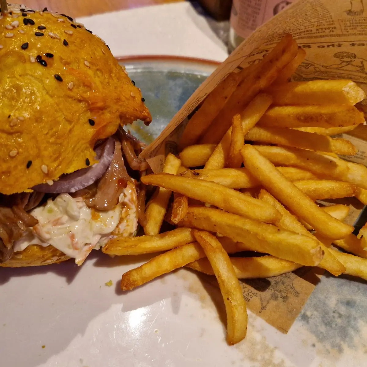 Pulled Pork Burger