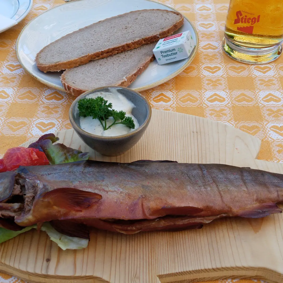Geräucherter Saibling