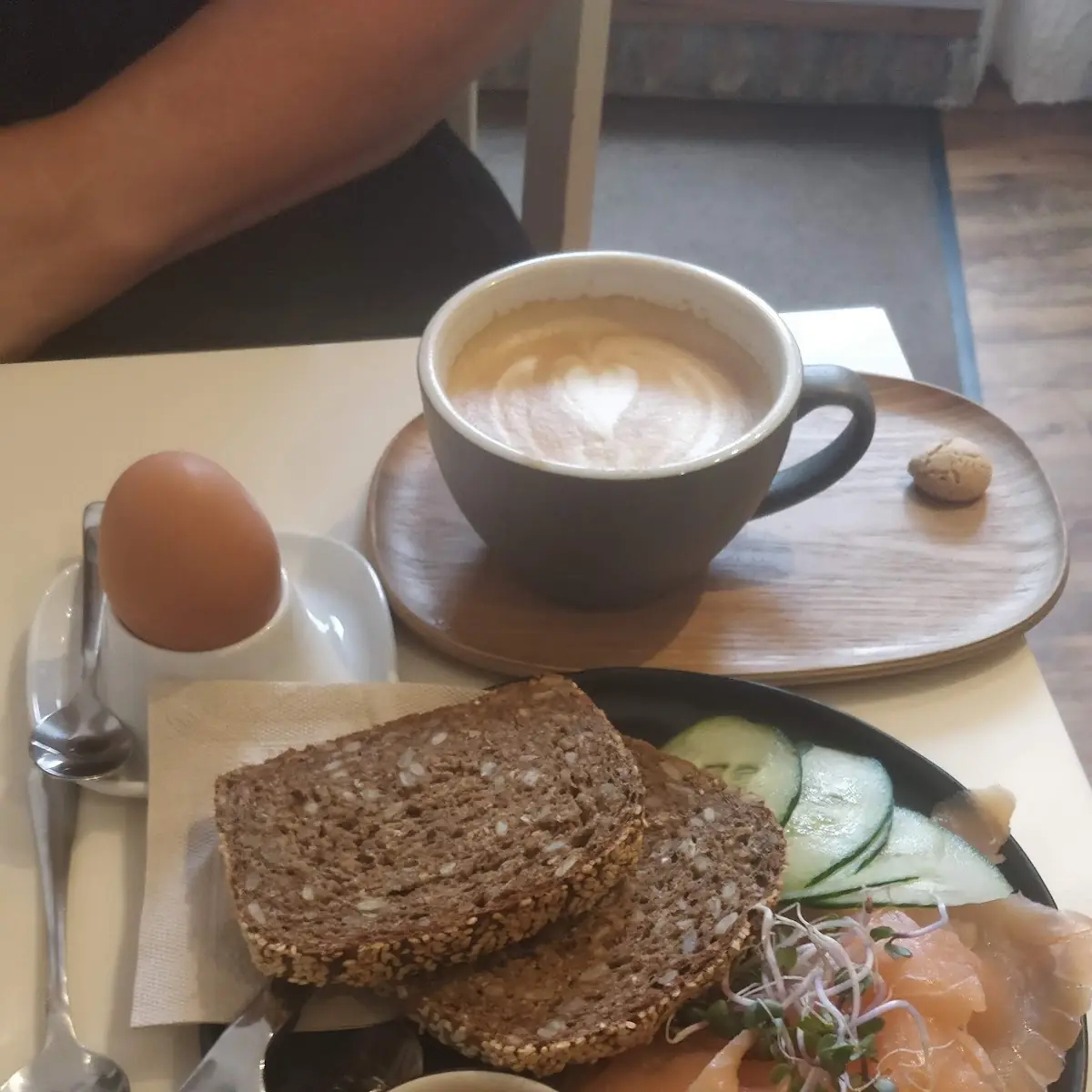 Geräucherter Lachs Mit Senf
