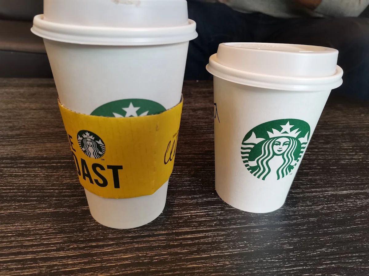 Grande Latte And Water