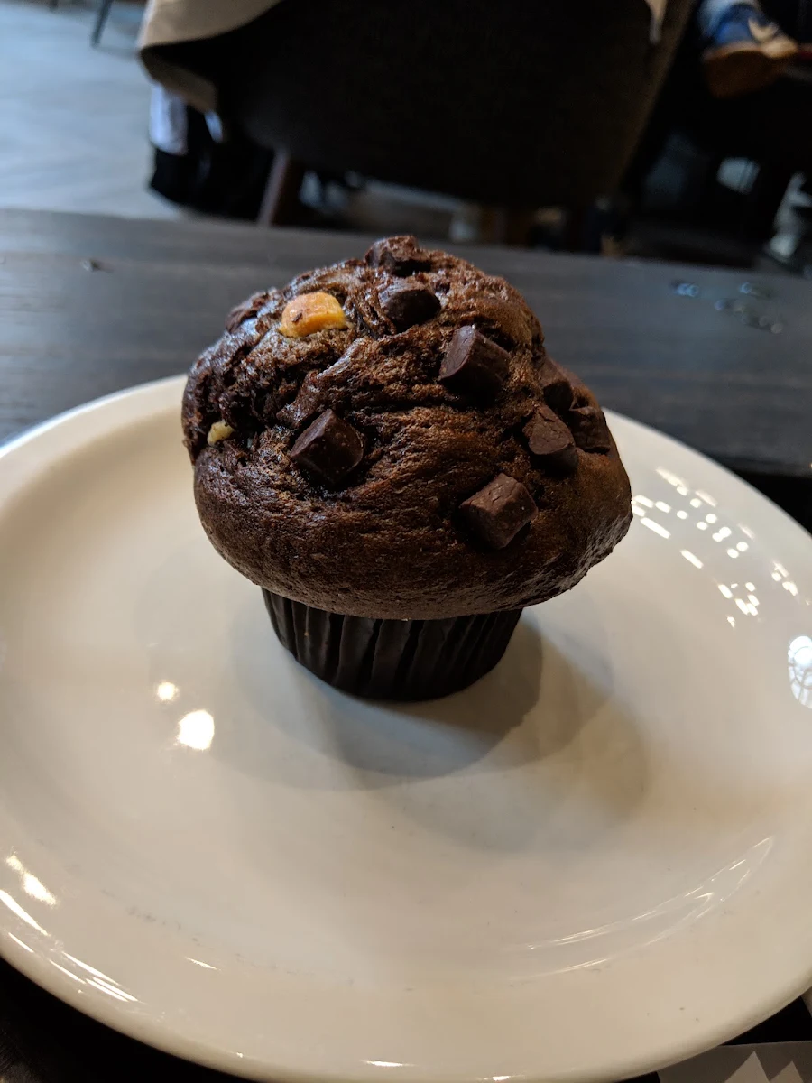 Triple Chocolate Muffin