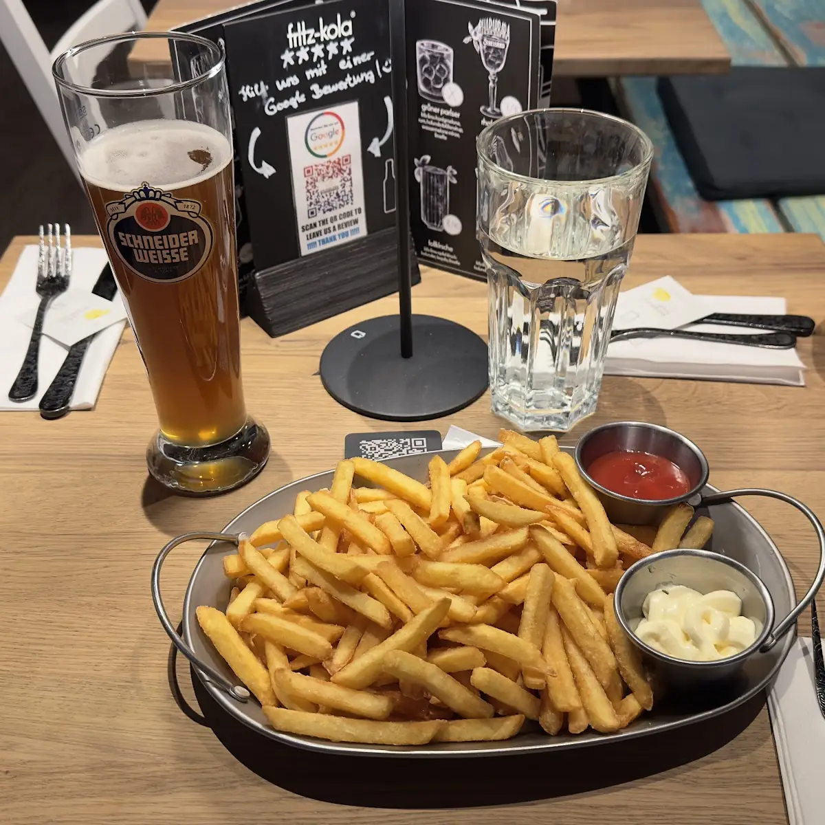 Frittierter Kartoffelsalat