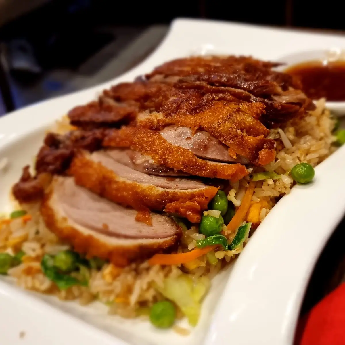 Duck with Fried Rice