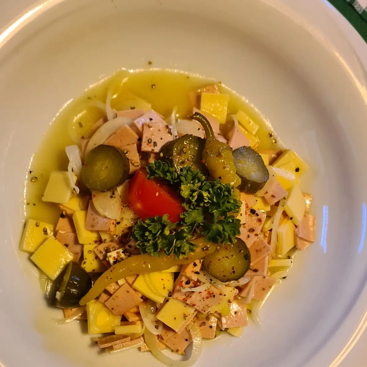 Wurstsalat Mit Käse