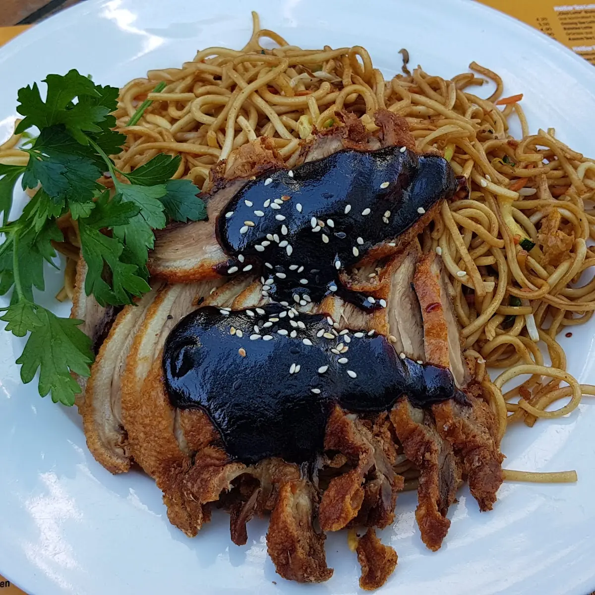 Ente Mit Nudeln