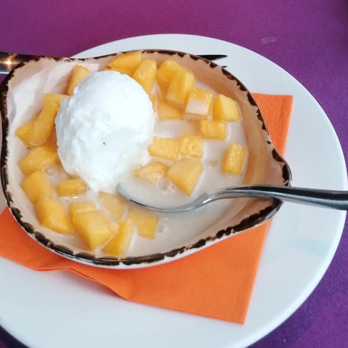 Mango Kokos Eis