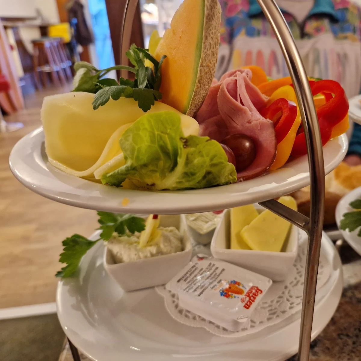 Grosses Frühstück Und Lachsfrühstück