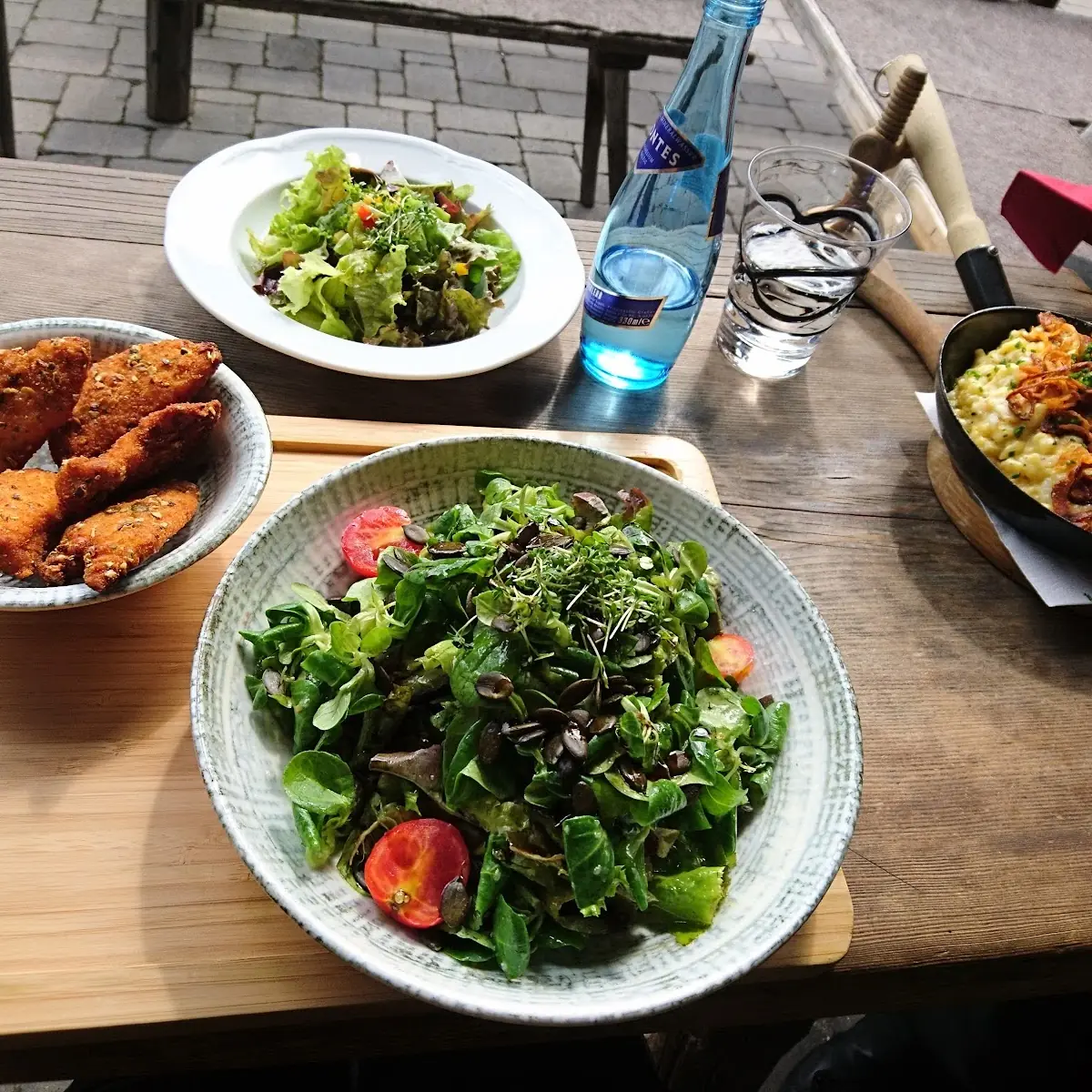 Backhendl Salat