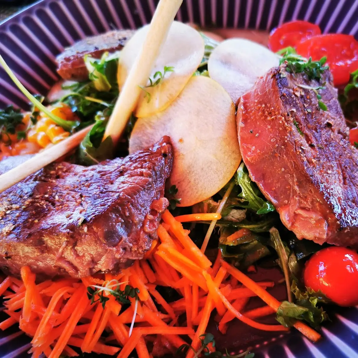 Salat Mini Steaks