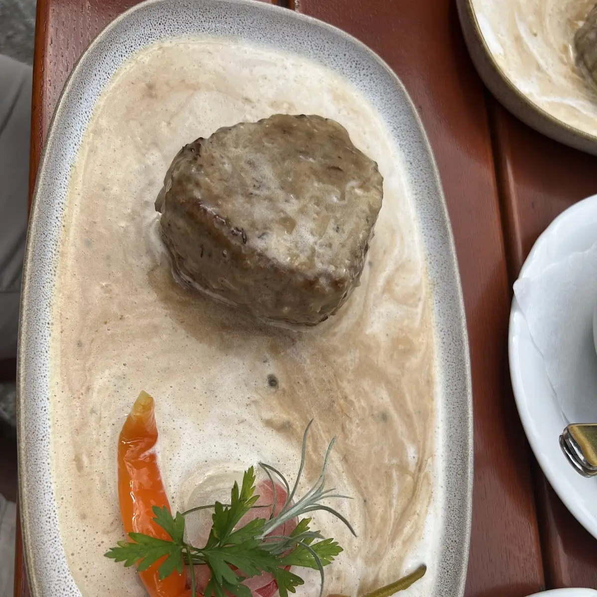 Filetsteak In Pfefferrahmsauce