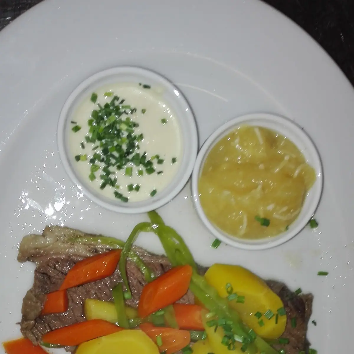 Tafelspitz Mit Rösti Apfelkren Und Schnittlauchsauce