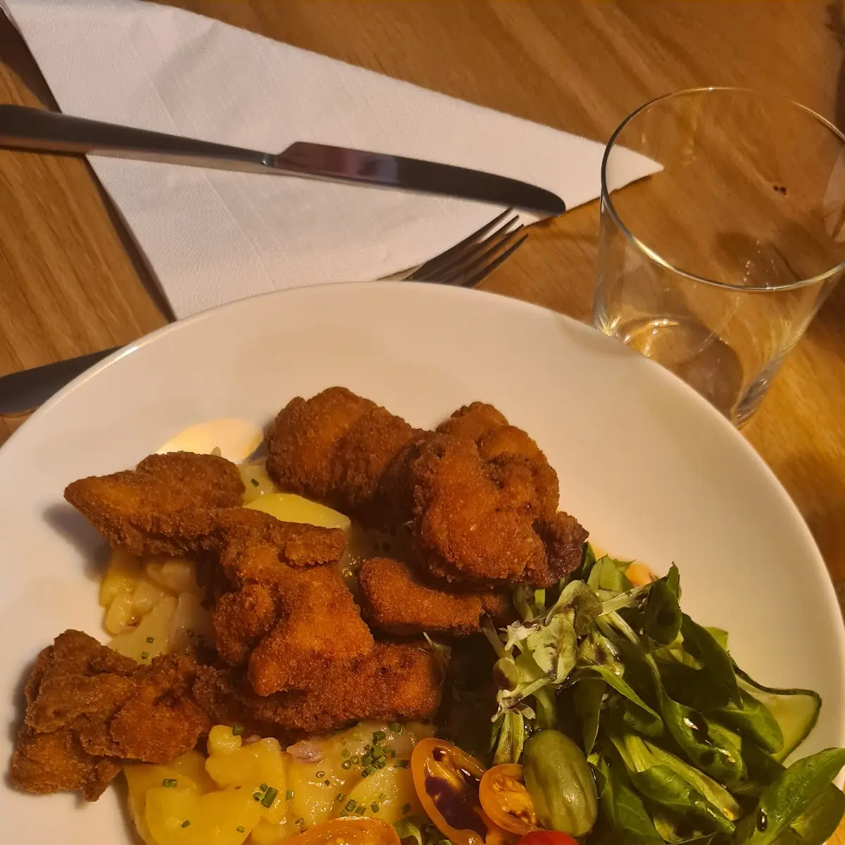 Backhendlsalat