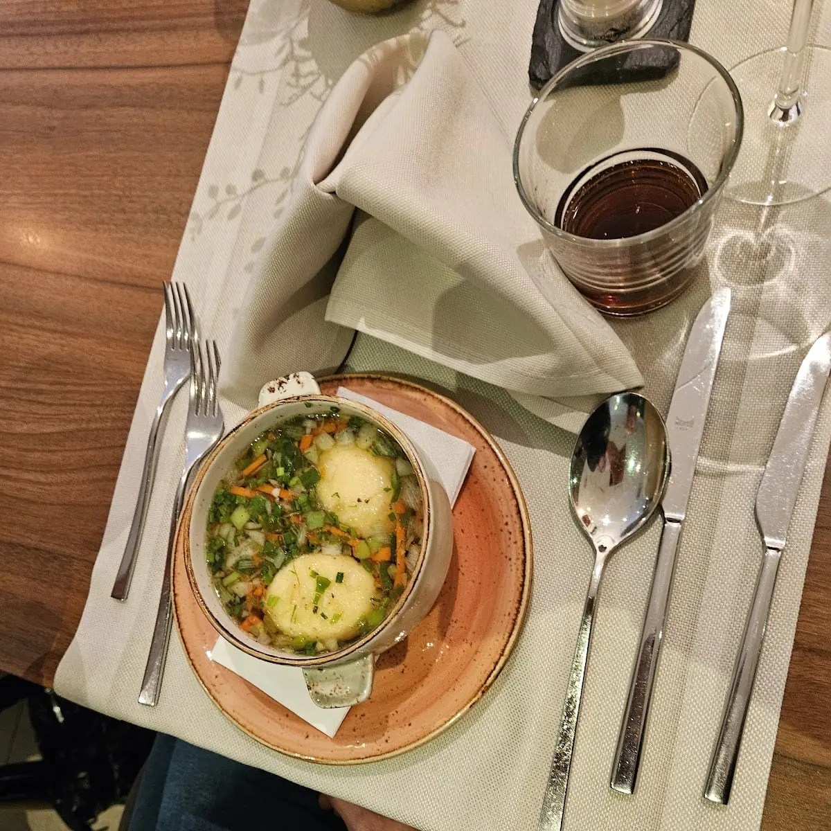 Grießnockerlsuppe