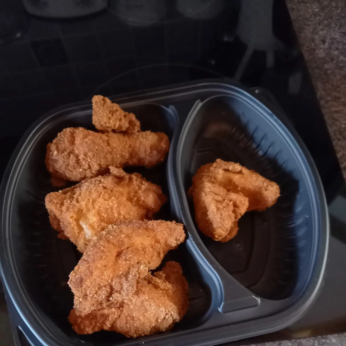 Halbes Backhendl