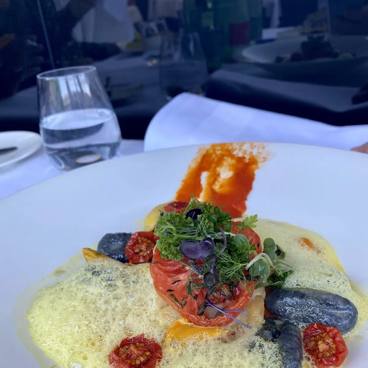Cod with Saffron
