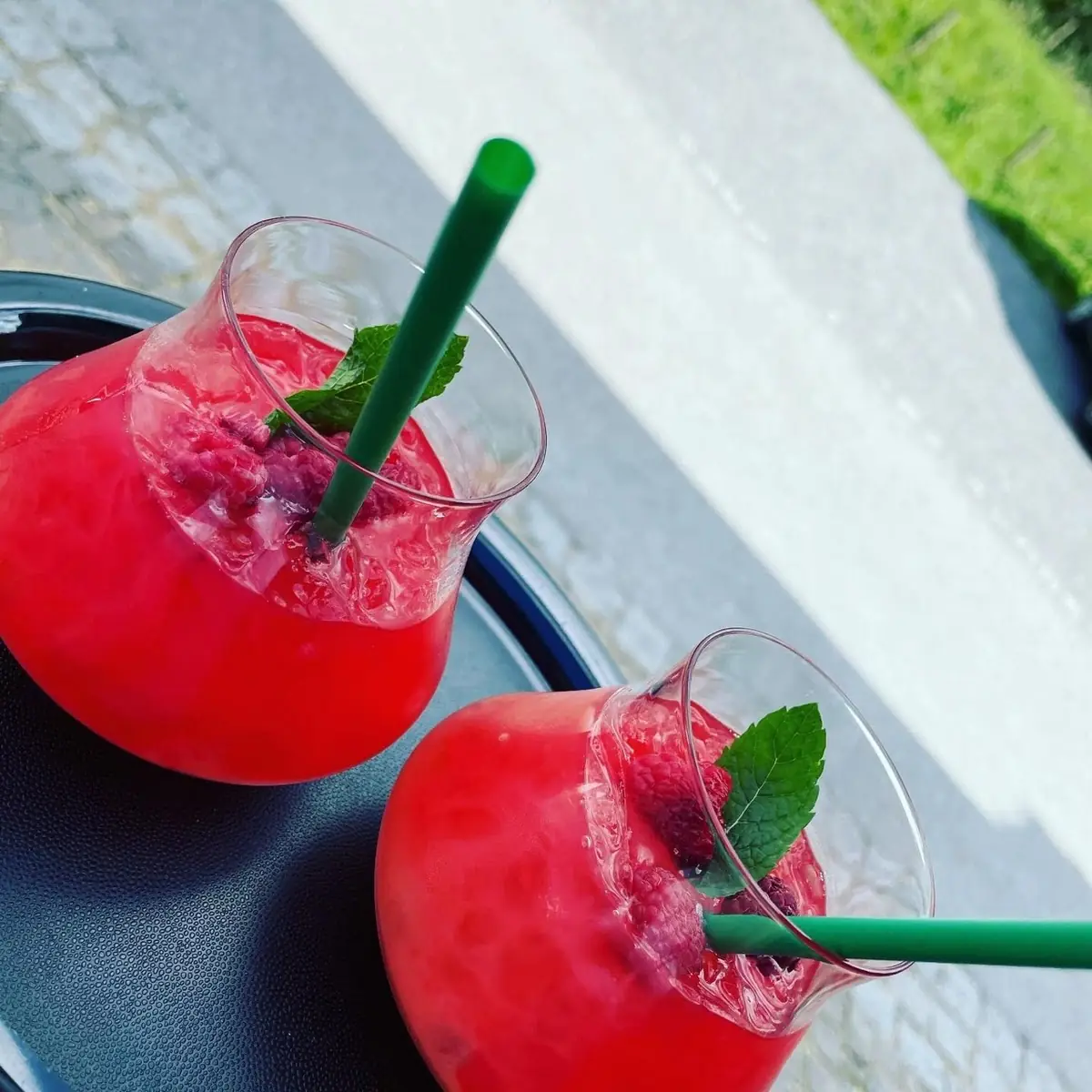 Himbeere Proseco