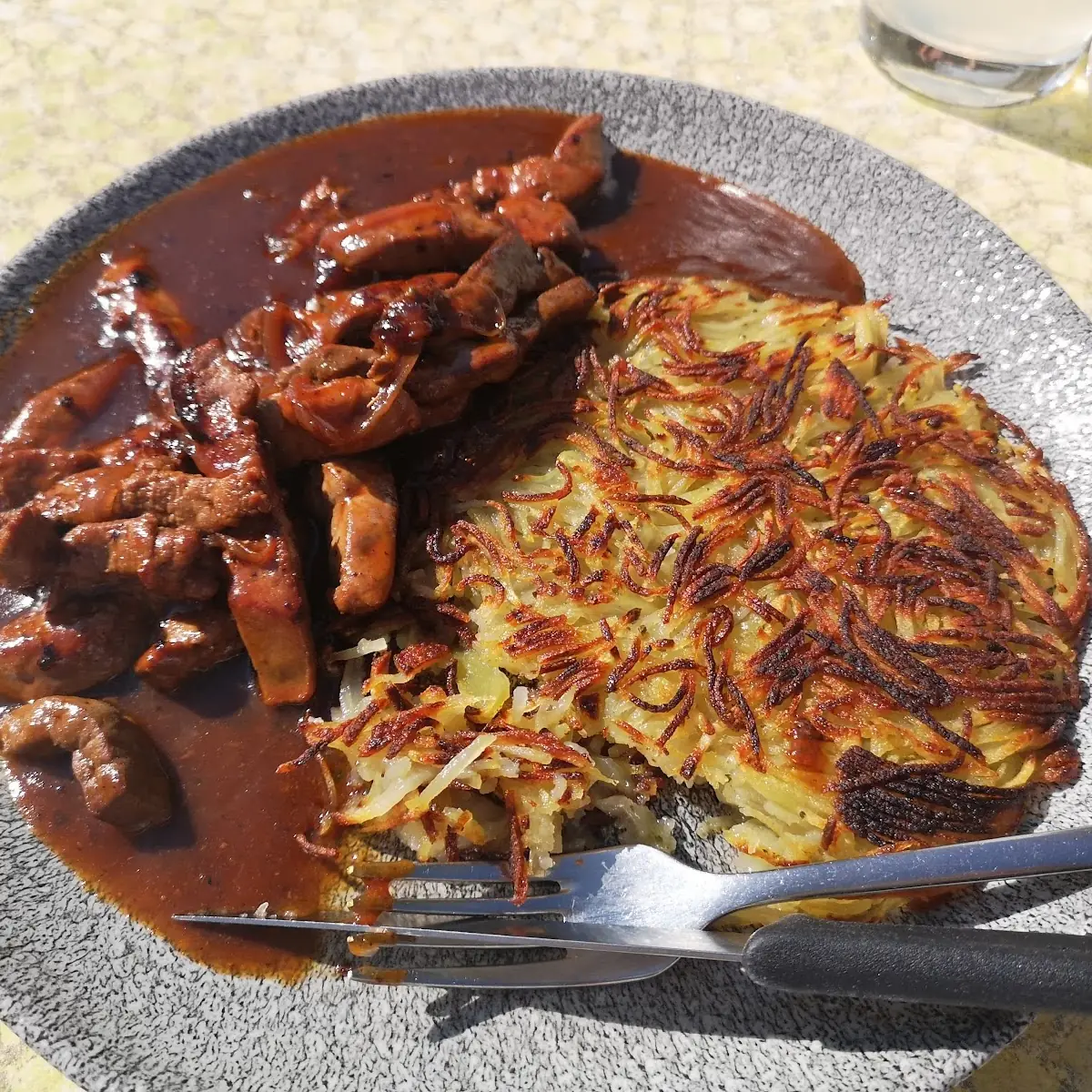 Leber Mit Rösti