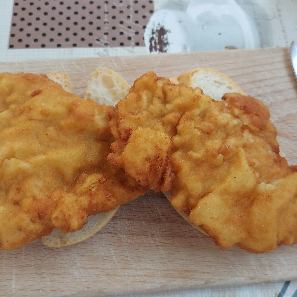 Schnitzel Semmel