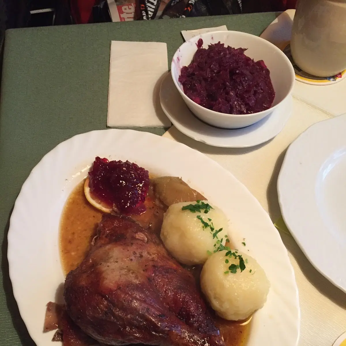 Gänsebraten