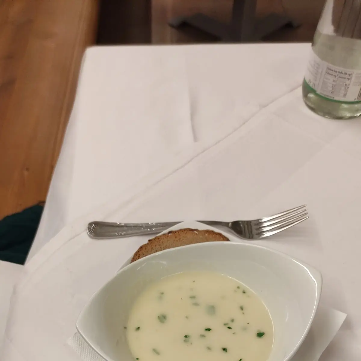 Knoblauchcremesuppe