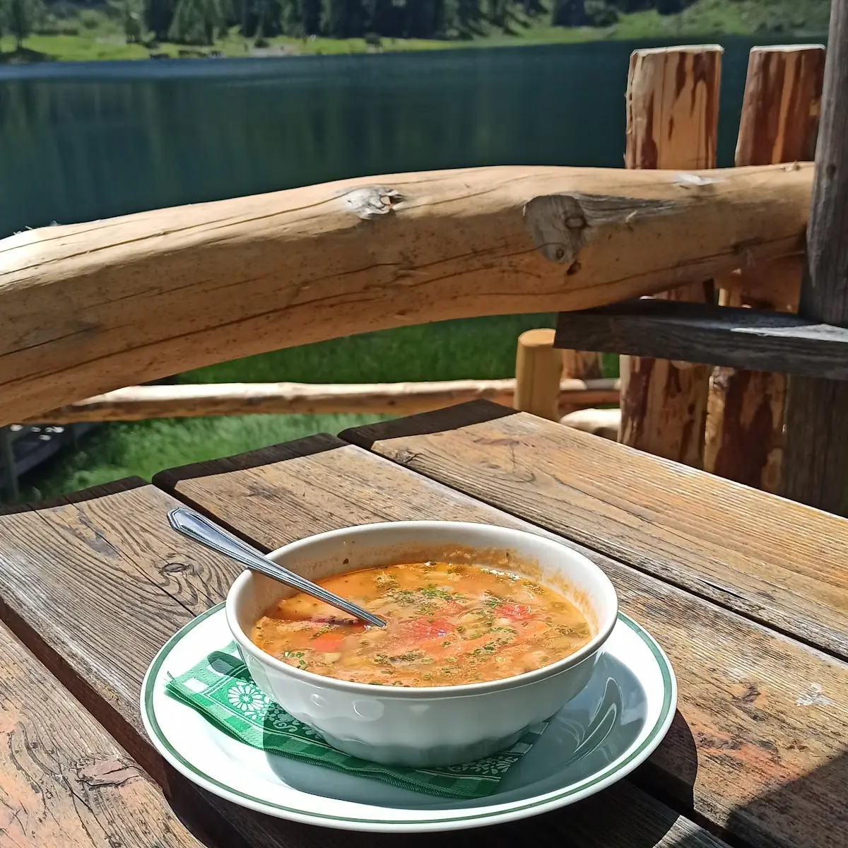 Vegane Bohnensuppe