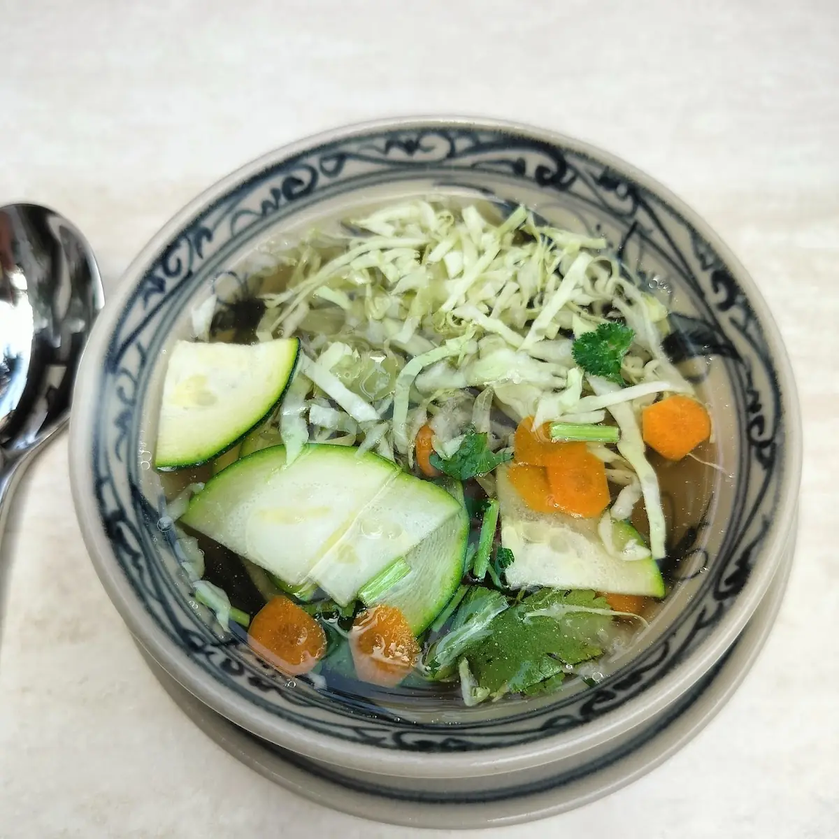 Vegane Menüsuppe