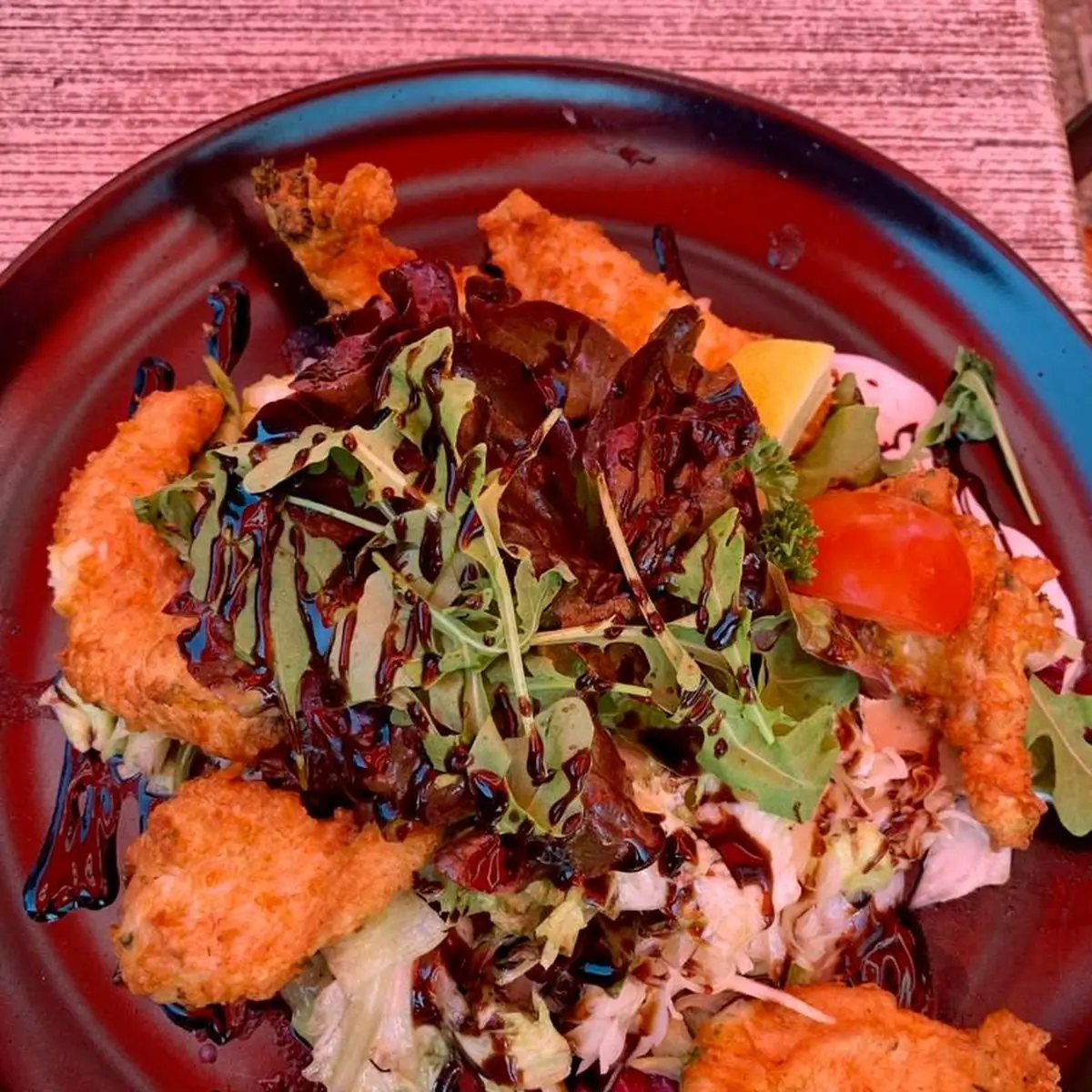 Backhendlsalat
