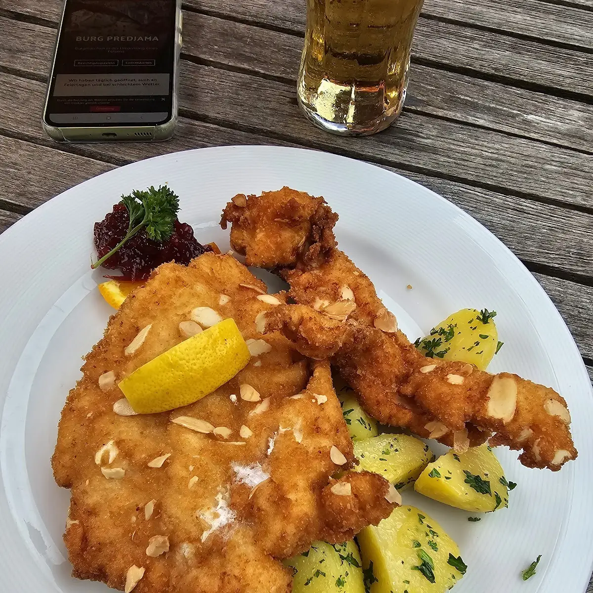 Wienerschnitzel Mit Kartoffelsalat