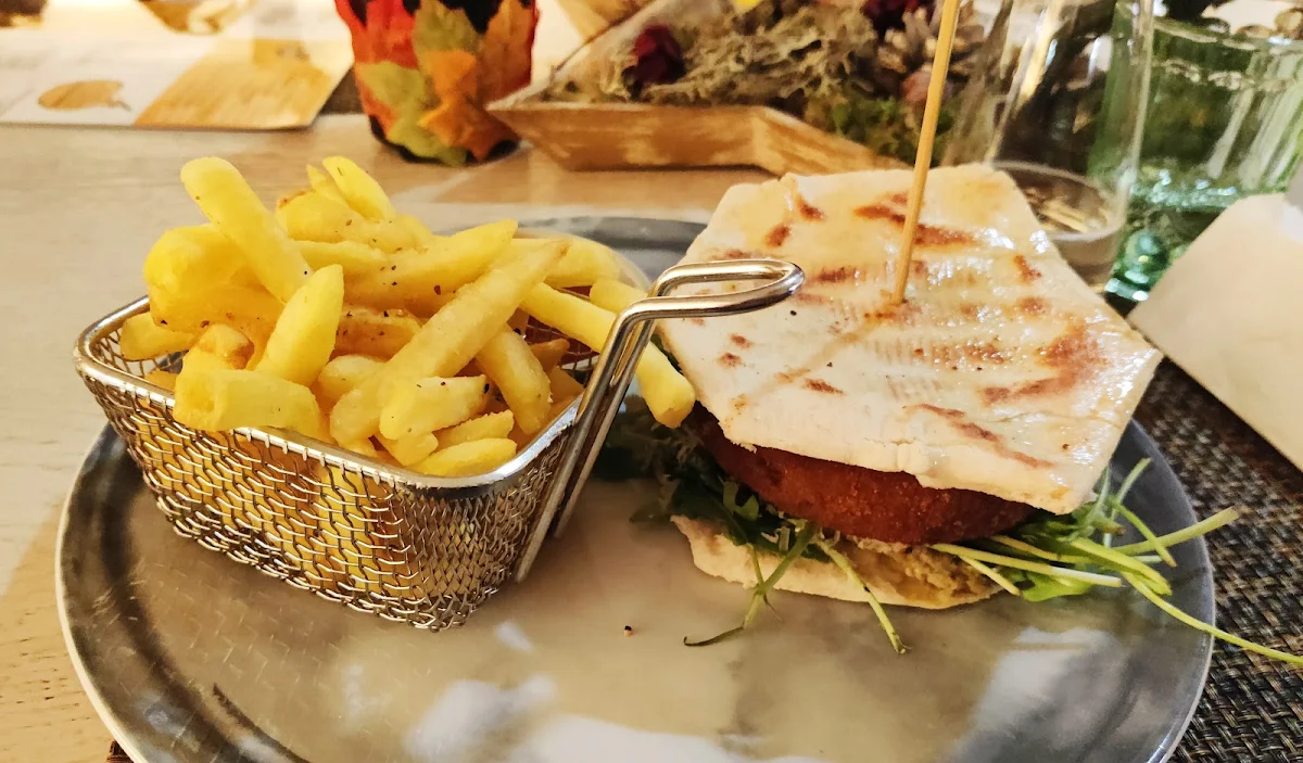 Veggie Burger Mit Pita