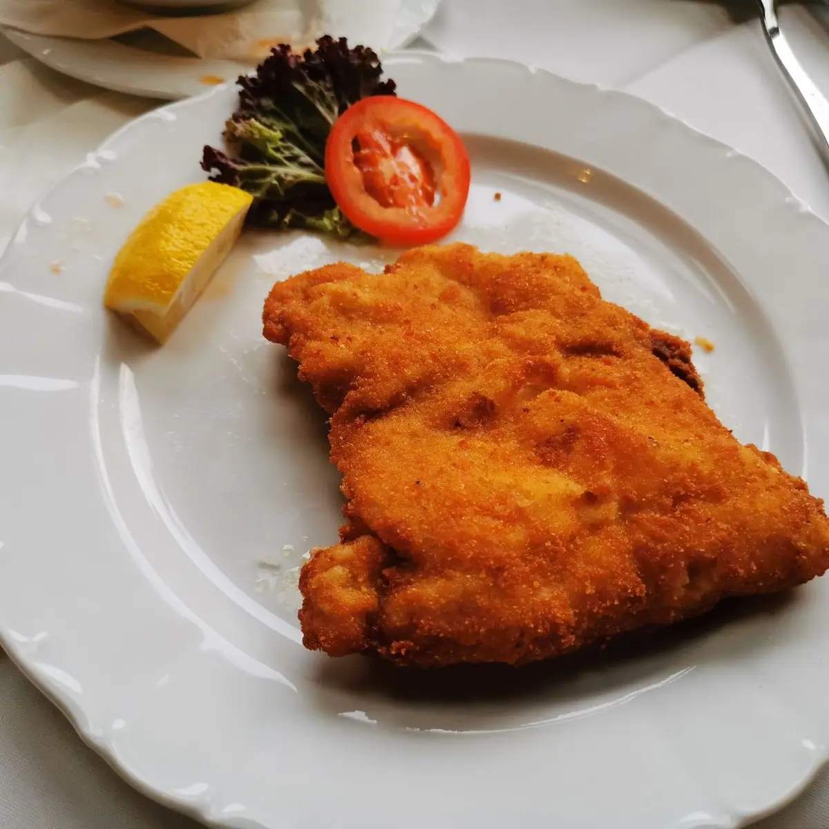 Wiener Schnitzel Mit Salat