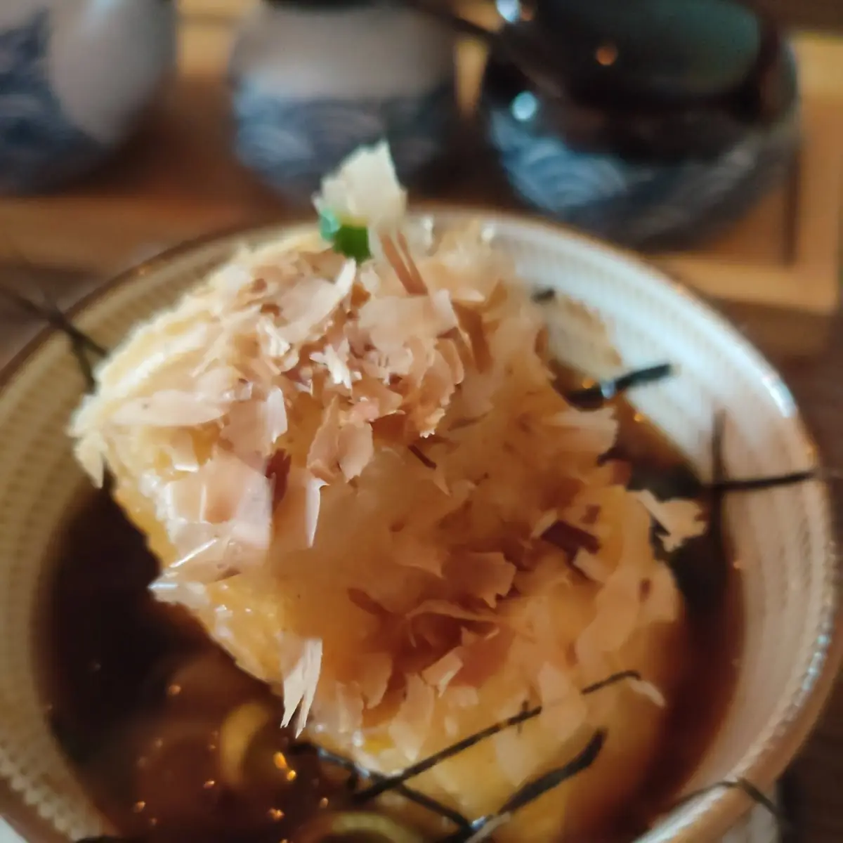 Frittiertes Tofu