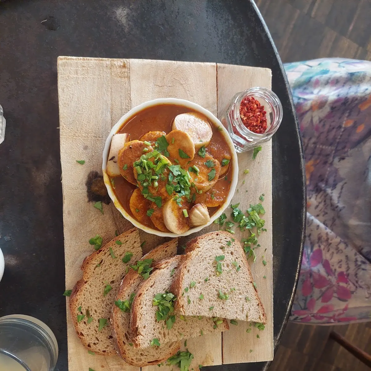 Vegane Currywurst