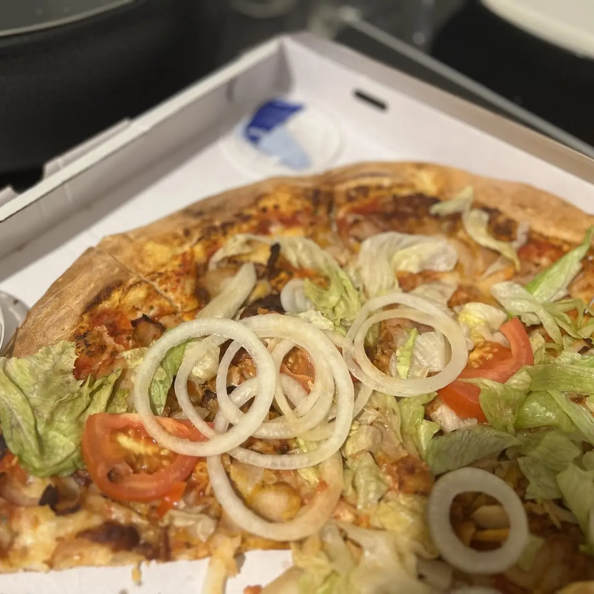 Kebab Pizza