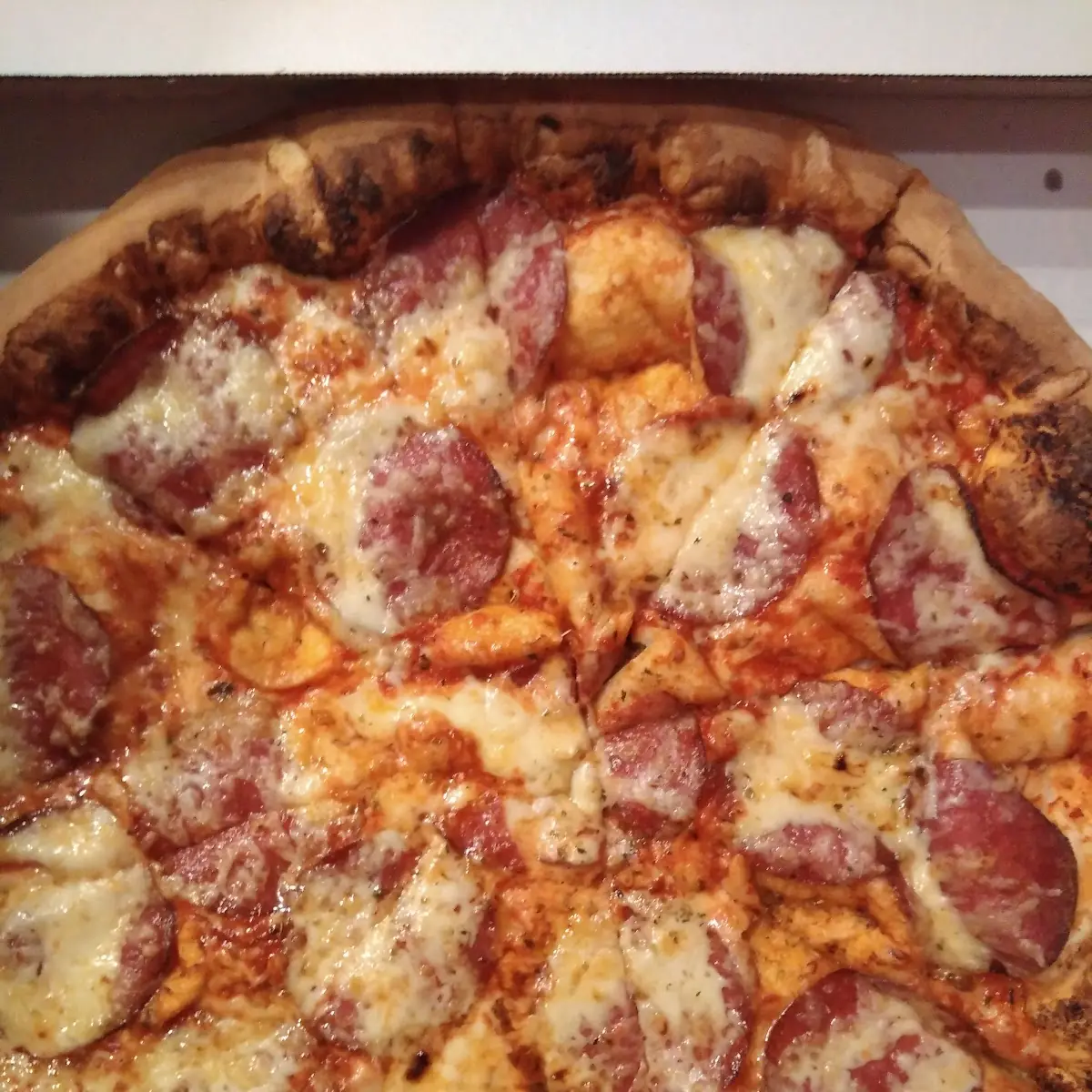 Salami Pizza