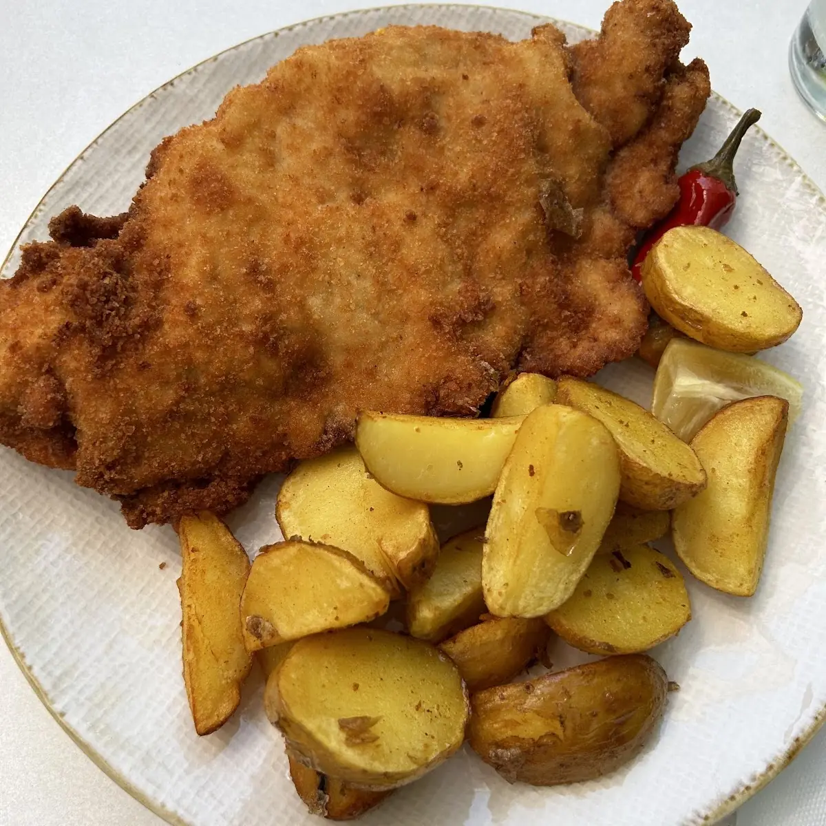 Schweinsschnitzel Mit Kartoffelsalat