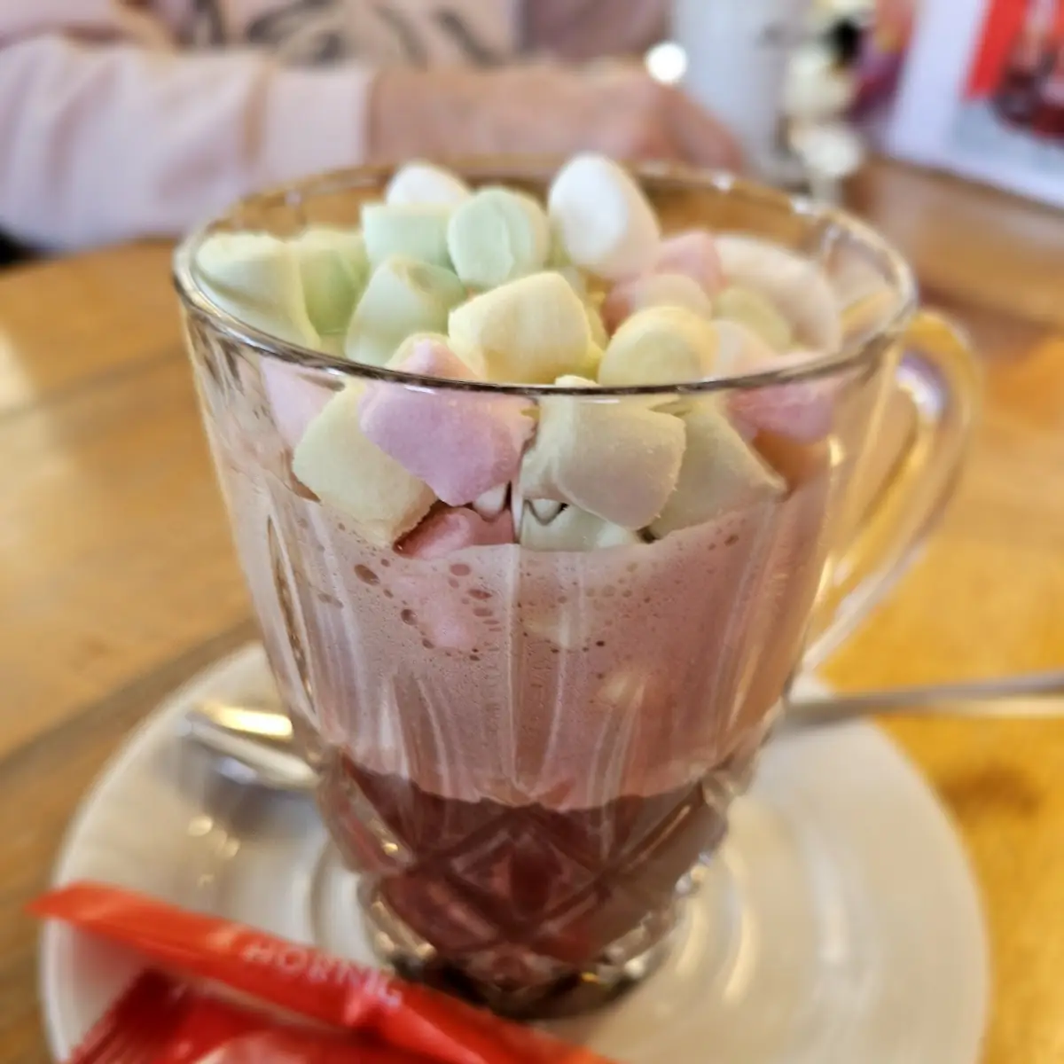 Heiße Schokolade Mit Marshmallows Ohne Schlagobers