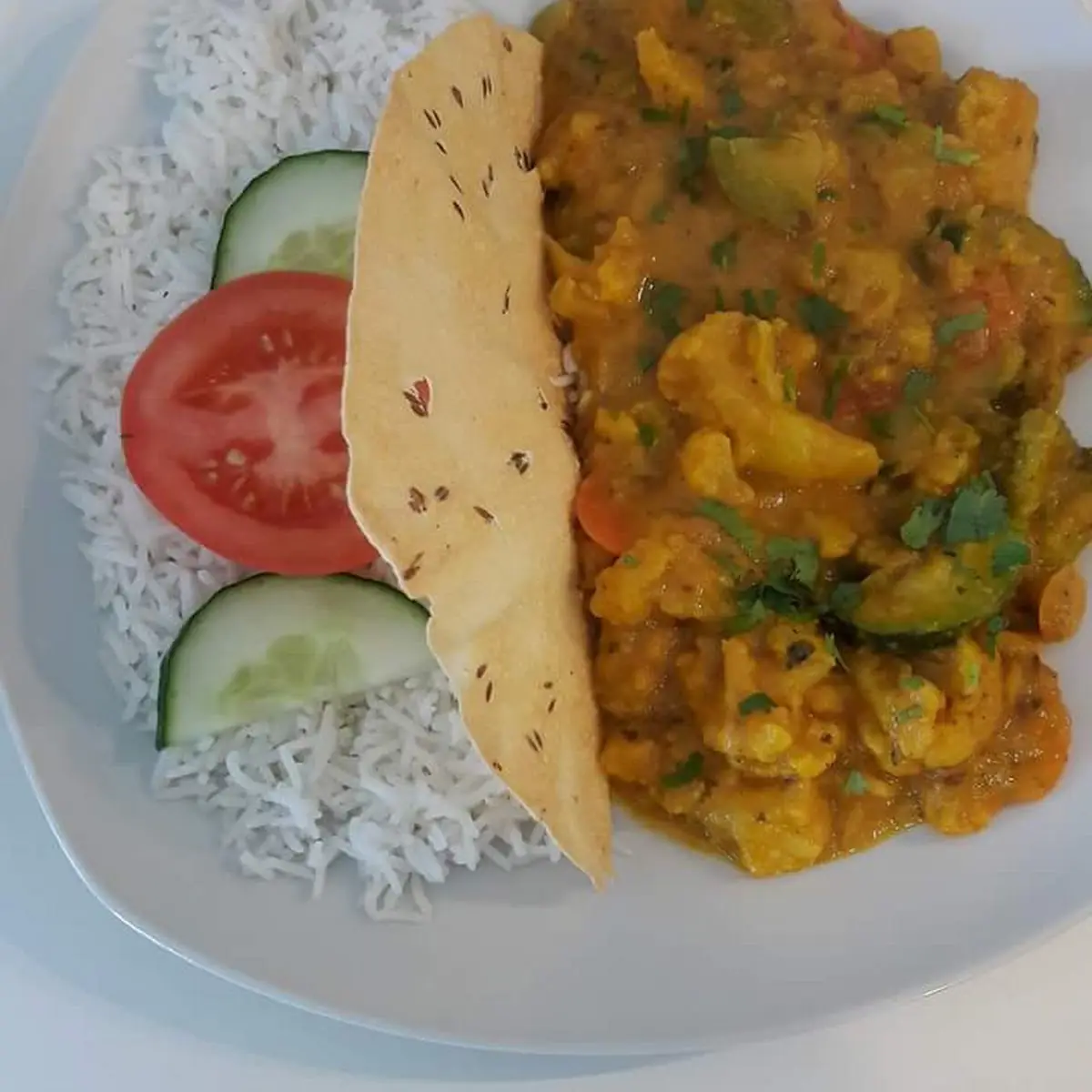 Mix-gemüse Curry