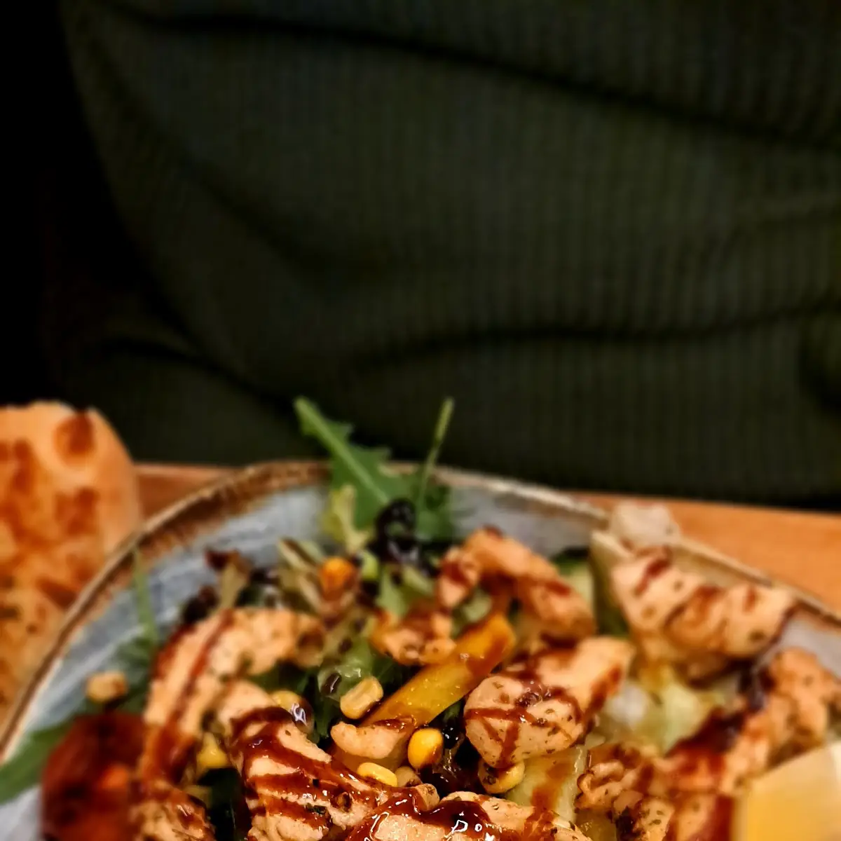 Salat Mit Putenstreifen