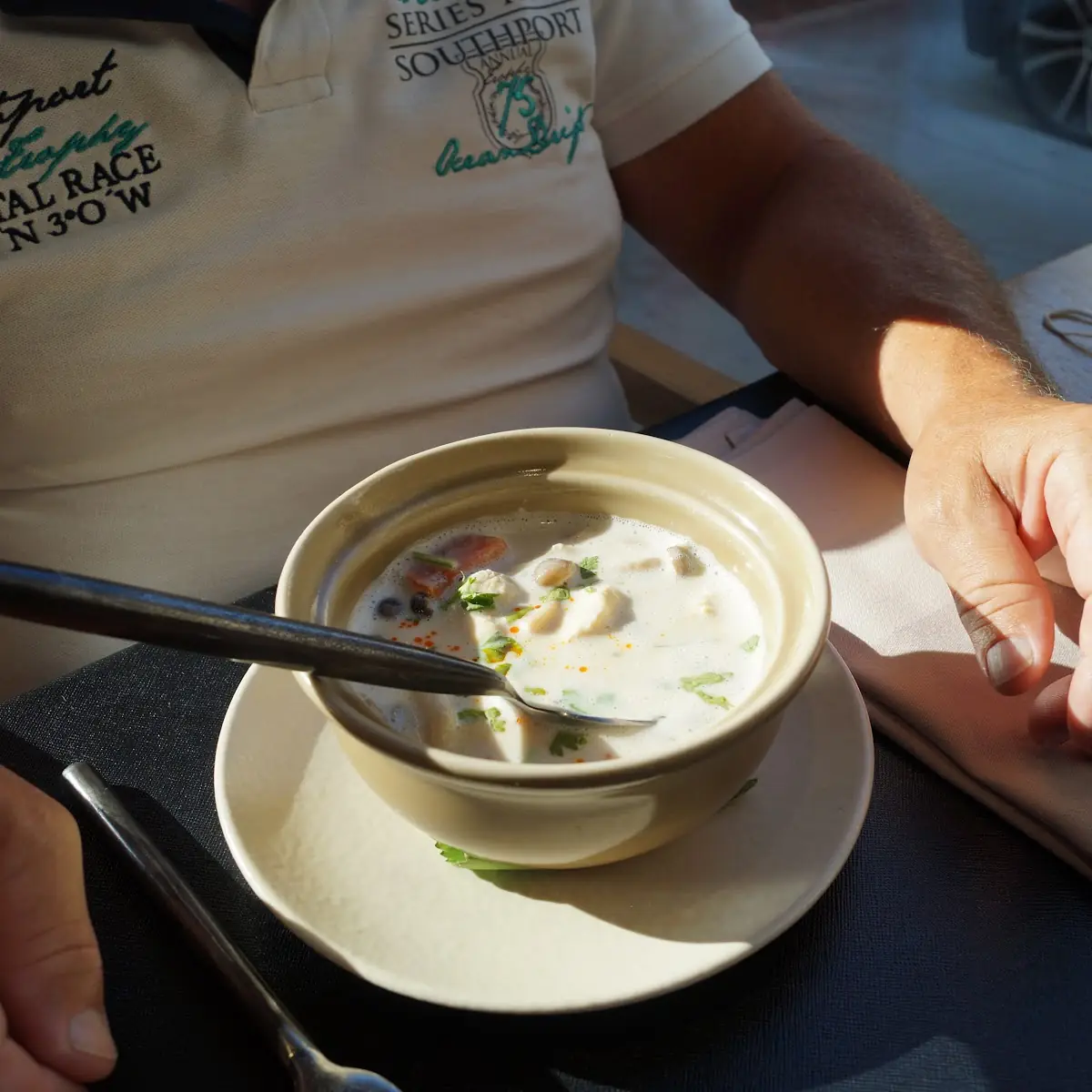 Tom Kha Gai - Kokossuppe Mit Huhn