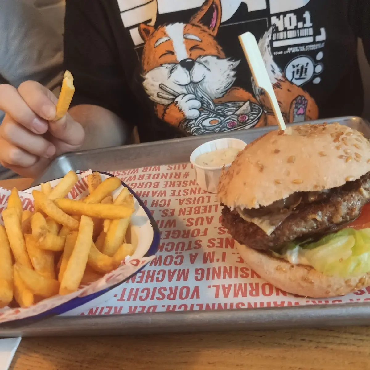 Burger Und Pommes