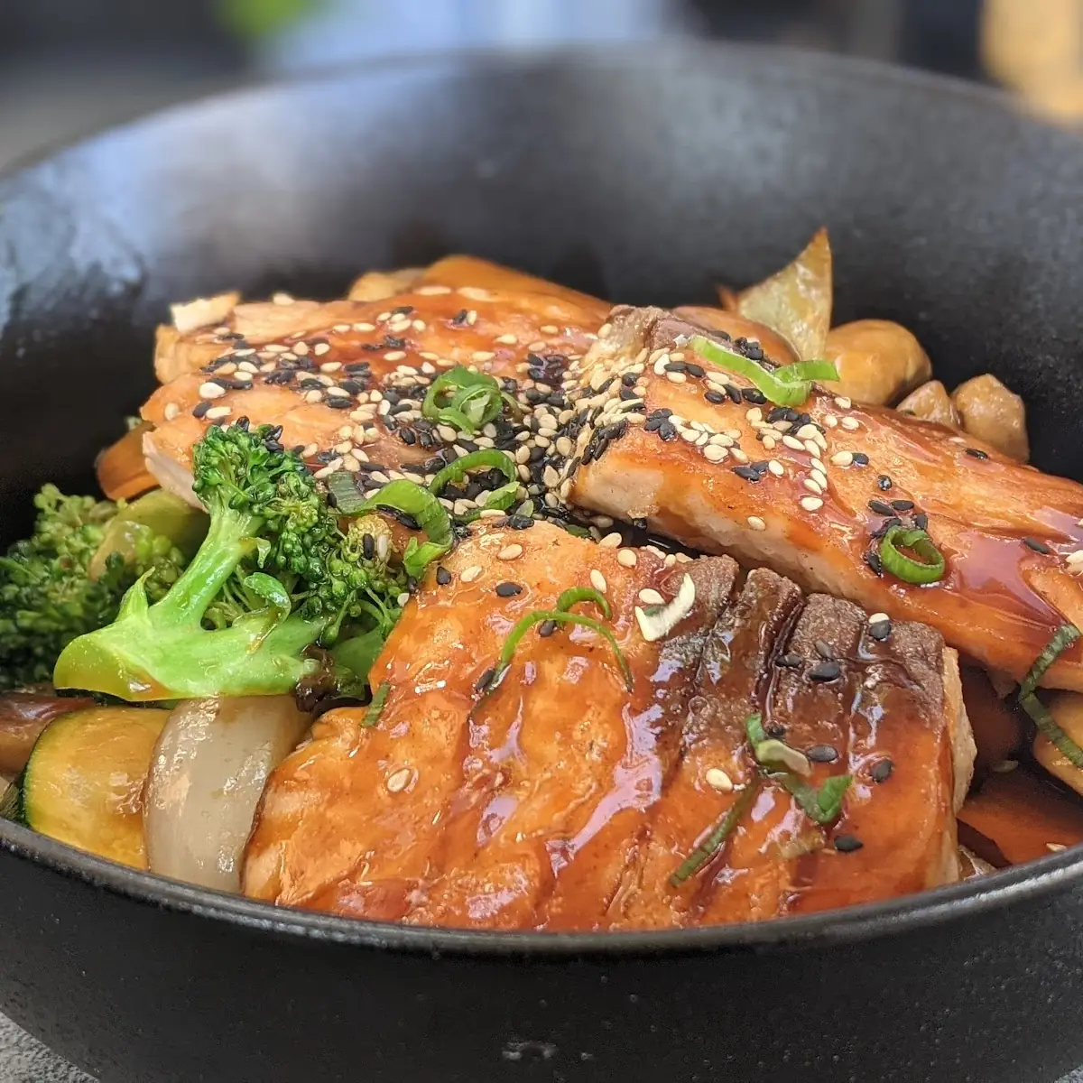 Sake Teriyaki Bowl