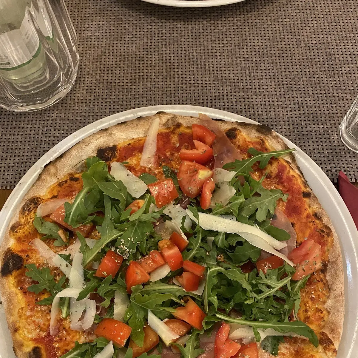 Pizza Crudo Rucola E Grana