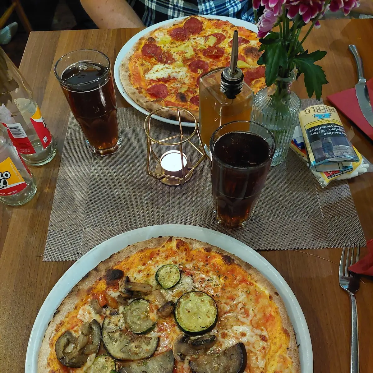 Pizza Diavolo Mit Thunfisch