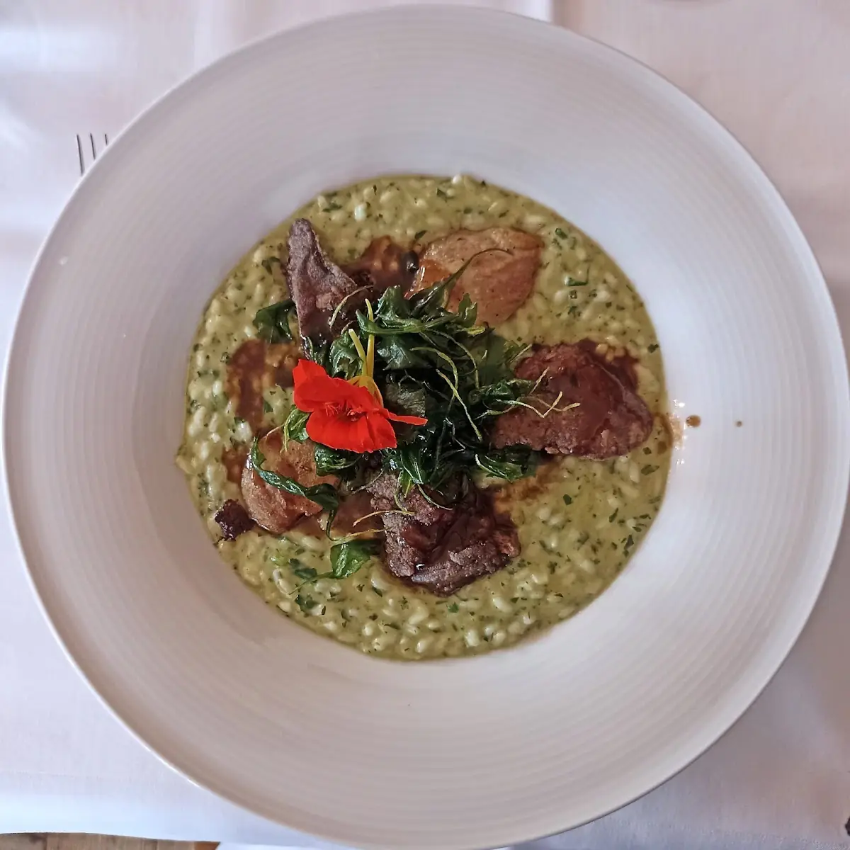 Risotto Mit Entenbrust