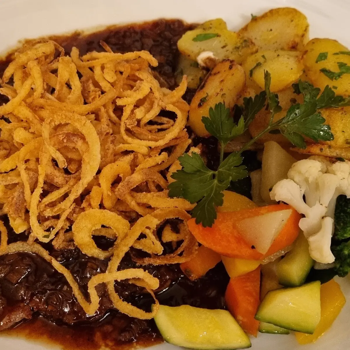 Zwiebelrostbraten